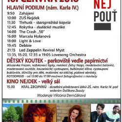 Nejdek: Do města zavítá pouť