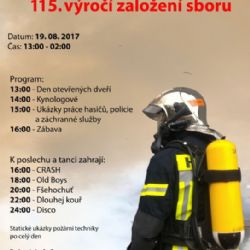 Nejdek: Dobrovolní hasiči pořádají oslavy k 115. výročí založení sboru