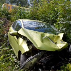 Nejdek: Na železničním přejezdu se včera  srazilo auto s vlakem