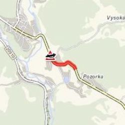 Nejdek: U města havarovalo auto do příkopu