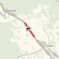 Nejdek: U města havarovalo vozidlo