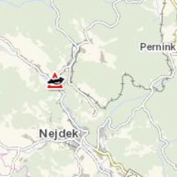 Nejdek: U města havarovalo vozidlo