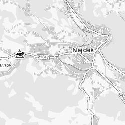 Nejdek: V Kraslické ulici havarovalo nákladní vozidlo