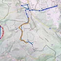 Noční pátrací akce v okolí Nejdku v Krušných horách