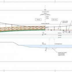 Nová lávka přes řeku Ohři ve Svatošských skalách má zelenou