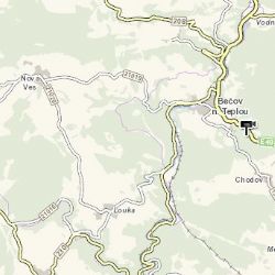 Nová Ves, Louka: Práce na silnici