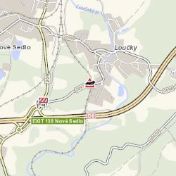 Nové Sedlo, Loučky: Pozor! Silnice je uzavřena 