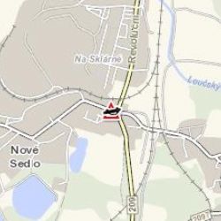 Nové Sedlo: Střet osobního a nákladního vozidla