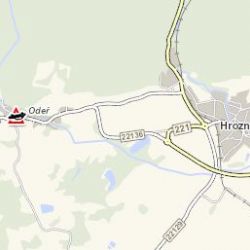 Odeř: Střet dvou vozidel