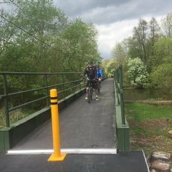 Odrava: Lávka v Mostově byla po několika letech otevřena