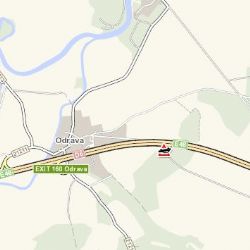 Odrava: Osobní vozidlo narazilo do svodidel