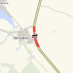 Okrouhlá: Poblíž obce havarovalo vozidlo