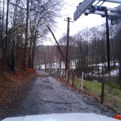 Orkán Sabine - 306 tisíc odběratelů bez elektřiny 