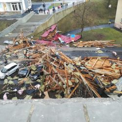 Ostrov: Finanční úřad přišel o střechu