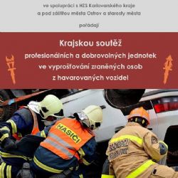Ostrov: Hasiči budou soutěžit ve vyprošťování zraněných osob z havarovaných vozidel