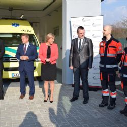 Ostrov: Město má nový areál pro složky integrovaného záchranného systému za 10,5 miliónu