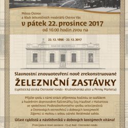 Ostrov: Přijďte na znovuotevření železniční zastávky 