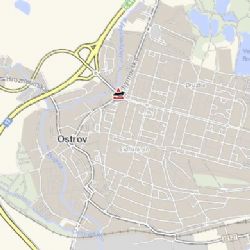 Ostrov: Střet dvou vozidel