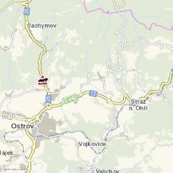 Ostrov: U města došlo k dopravní nehodě