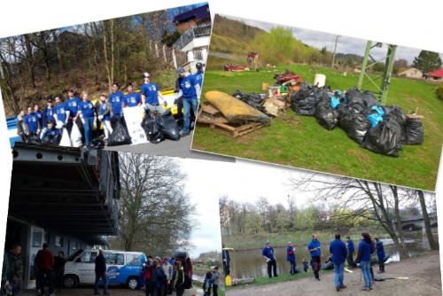 Ostrov: V rámci akce Čištění řeky Ohře se posbíralo celkem 10,5 tuny odpadu