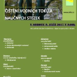 Pernink: Druhou sobotu v září proběhne čištění vodních toků a naučných stezek