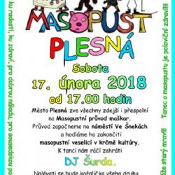 Plesná: Městem projde masopustní průvod