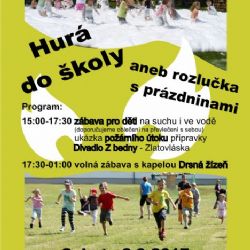 Plesná: Město se rozloučí s prázdninami akcí Hurá do školy