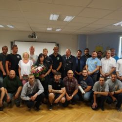 Poděkování hasičům a občanům v Perninku za pomoc u srážky vlaků