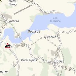 Podhrad: Střet dvou vozidel