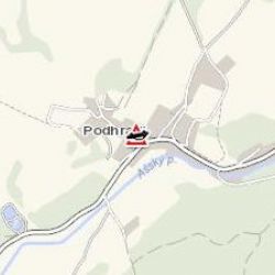 Podhradí: Osobní vozidlo skončilo v příkopu