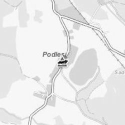 Podlesí: V obci havarovalo vozidlo