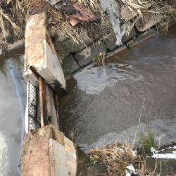 Prohoř u Štědré: Z bagru na poli unikl olej do nedalekého rybníka