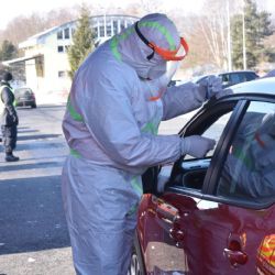 Pomezí: O víkendu hasiči prováděli testování na Covid-19