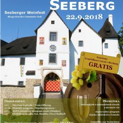 Poustka: Na hradě Seeberg proběhne IV. Festival vína