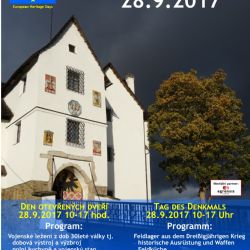 Poustka: Na hradě Seeberg se uskuteční den otevřených dveří 