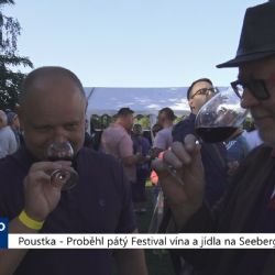 Poustka: Proběhl pátý Festival vína a jídla na Seebergu (TV Západ)
