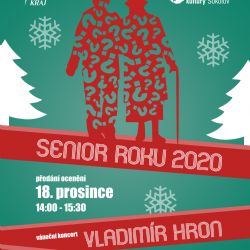 Předávání krajských cen Senior roku 2020 můžete sledovat online