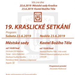 Příští sobotu začíná 19. Kraslické setkání