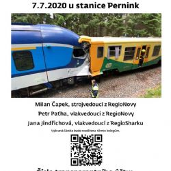 Pro těžce zraněné pracovníky ČD byl založen transparentní účet