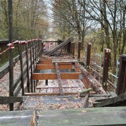 Probíhá oprava mostu na cyklostezce Cheb – Waldsassen