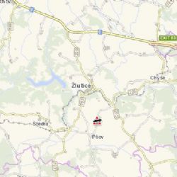 Pšov: Střet osobního vozidla s dodávkou