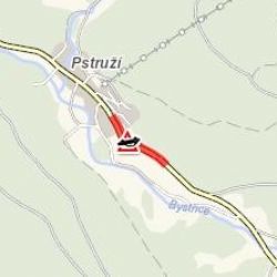 Pstruží: Před obcí havarovalo vozidlo