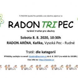 RADON TRI PEC triatlon pro všechny ve Vysoké Peci