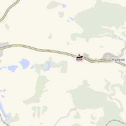 Radyně: U obce havarovalo osobní vozidlo