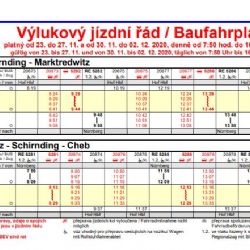 Region: Aktuální přehledy výluk na železnici