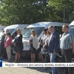 Region: Domovy pro seniory dostaly dodávky a auta (TV Západ)