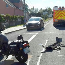 Region: Dvě dnešní nehody motorkářů