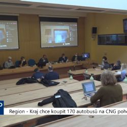 Region: Kraj chce koupit 170 autobusů na CNG (TV Západ)