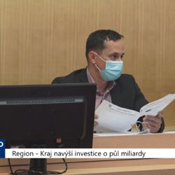 Region: Kraj navýší investice o půl miliardy korun (TV Západ)
