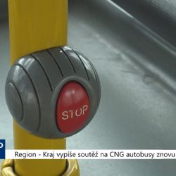 Region: Kraj vypíše soutěž na CNG autobusy znovu (TV Západ)